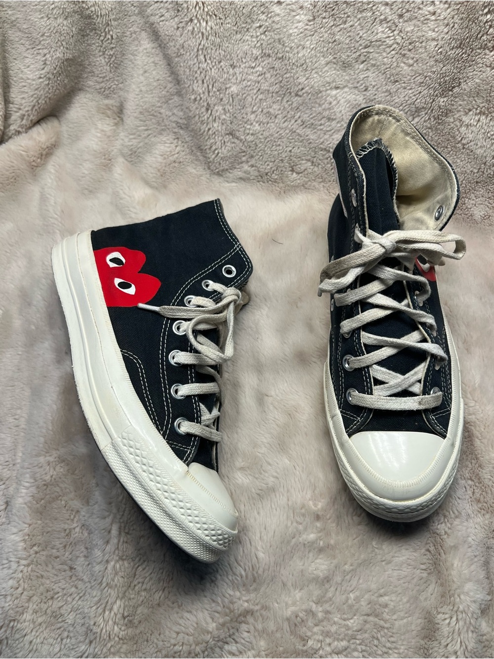 Converse x PLAY Comme des Garçons Chuck high-top sneakers